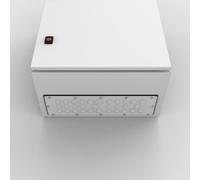 Nvent Hoffman Placa De Glandula De Acero Con Knockouts 310x96mm - Afk21r5
