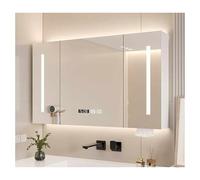 nviusdSJ Espejos de baño, Adecuado for baños domésticos, de Apartamentos, Habitaciones Hotel y Otros escenarios(White,100 * 70cm/39.4 * 27.5in)