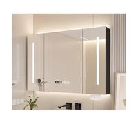 nviusdSJ Espejos de baño, Adecuado for baños domésticos, de Apartamentos, Habitaciones Hotel y Otros escenarios(Black,110 * 70cm/43.3 * 27.5in)