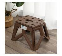 nviusdSJ Taburete, Adecuado for el hogar, la Oficina, los Negocios, educación y for Acampar al Aire Libre, se Puede Utilizar como Asiento o reposapiés(Brown)
