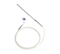 NVSFZGIYG Sonda de termopar M8 PT100, Sensor Temperatura Rosca Acero Inoxidable, 1M-5M for termostato Industrial(2 M Wire Length,150mm)