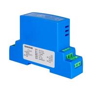 NVSFZGIYG Transductor de Voltaje CA Sensor Transmisor DC24V 0-100V 0-200V 0-500V 0-1000V a 4-20mA 0-10V RS485 Convertidor Sensor AC DC(Input DC 0-100v,Output RS485)
