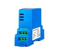 NVSFZGIYG Transmisor de Corriente Transductor AC DC Carril 35 mm 1A 2A 3A 5A 10A 15A 0-10V 0-5V 1-5V RS485 4-20mA Sensor(DC 0-10a,4-20MA-DC24V)