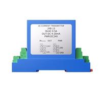 NVSFZGIYG Transmisor de Corriente Transductor DC24V Sensor alimentación 0-1A 0-2A 0-5A 0-10A CA 4-20mA 0-10V RS485 CC 0-5V 1-5V(Input AC 0-1a,0-10V-DC24V)