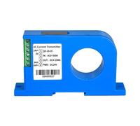 NVSFZGIYG Transmisor de Corriente Transductor Fuente alimentación DC24V CA 100A 300A 600A 4 a 20mA 0 a 10V Salida relés RS485 35 mm(35mm Hole,Input AC 0-300A-0-20MA)