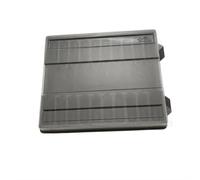 NVVVNX Caja de almacenamiento transparente para pluma estilográfica, organizador de bolígrafos, caja organizadora con capacidad para 10 bolígrafos, estuche de plástico para exhibición, Black, Talla