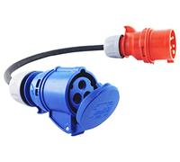NWP AD-C-2-005-0-10000000 Adaptador, Negro, Gris, Azul, Rojo