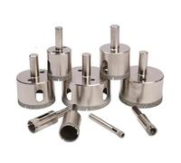 NWPNLXEA 6-180mm Diamond Glass Drill Bit Tile Marble Glass Ceramic Hole Saw Drilling Bits Cutting Tools Diamond Core Bit for Power Tools,8mm(8mm) NWPNLXEA