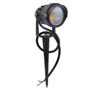 NXCVBNKZJ KJXP, Paquete de 10 focos LED COB for suelo, CA 85-265 V, 60 mm, 5 W/7 W, con casquillo, regulables, IP65, resistentes al agua, for jardín.(Rojo)