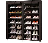 Nyana - Armario Zapatero Tela Portátil con 7 Baldas Amplias para Hasta 42 Pares de Zapatos