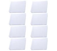 Nybrax 8 Pack Cajas Almacenaje Plastico Pequeña Cajas Mini Contenedores Transparentes de Plástico con Tapa para Artículos, Pastillas, Hierbas, Cuentas Pequeñas(12x10cm)