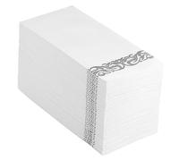 OATIPHO Servilletas Desechables de Papel Plata Diseño Grueso, Elegantes y Chic, 25 Piezas para Cenas y Entretenimiento Diario