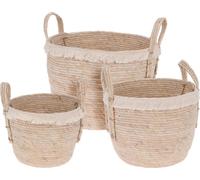 Obal proware para macetas, juego de 3 piezas, diseño de lirio, línea ECO, modelo KO-KR2002280