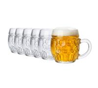 Stölzle Oberglas Tübinger - Jarra de cerveza (6 unidades, 0,5 L, 0,5 L), apta para lavavajillas