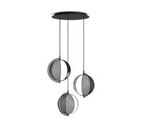 Oblure Lámpara colgante Mondo triplette Black