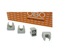 Obo Bettermann M16 Abrazadera de Sujeción Rápida - Soporte para Tubos, Gris