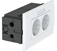 OBO SDE-RW D0RW2B, módulo de conexión para enchufe, dimensiones 84x140x59 mm, material: plástico, referencia: 6119427