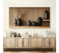 Obra de arte moderna para la decoración de paredes interiores. Ideal para diversos ambientes como hogares y salas de estar (50 x 100 cm).