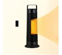 Oceanic Calefactor oscilante cerámico 2000 W con mando a distancia - Negro