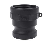 Ocobudbxw Adaptador de tanque IBC Manguera de jardín de 2 "rosca gruesa x 2" Adaptador de drenaje Camlock