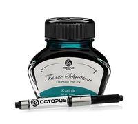 Octopus Fluids Karibik - Tinta de escritura con convertidor, tinta de pluma, turquesa 30 ml