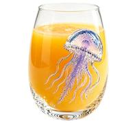 Octopus Glass Tumbler - 3D Marine Life Glass Drinking Cups - Coastal Cup