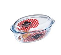 Ôcuisine 4936042 - Cacerola Oval, 3L, color Transparente, 33 x 12 x 20 cm