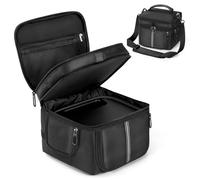 OCXLLEATLY Funda de transporte para central eléctrica compatible con ECOFLOW RIVER 3, bolsa de almacenamiento de viaje para generador, cable de carga y accesorios, con acceso rápido y ventanas con