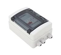 Odorkle Caja de Disyuntor DC, 500V IP65 Interruptor de Desconexión Solar | Carcasa de PC, Caja de Distribución Exterior para Panel Solar, RV y Off Grid, Junta Impermeable M18