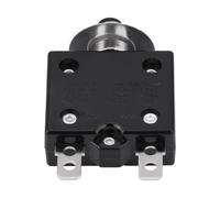 Odorkle Disyuntor de Reinicio Manual, Interruptor Térmico de Metal Plástico Protector de Sobrecarga 5A a 30A CA 125 a 250V 50V para Paneles de Distribución de Energía Usuarios de Control de Equipos