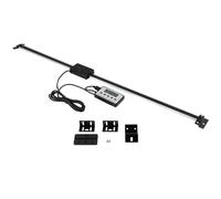 Odorkle Kit de Lectura Digital con Pantalla LCD Remota, Herramienta de Medición de Escala Lineal Trasera Magnética, Respuesta Rápida Antiinterferencias para Fresadoras, Tornos, Carpintería, Metalurgia