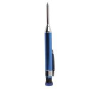 Odorkle Lápiz de Carpintero Mecánico con Orificio Profundo de Punta Larga | Cuerpo de Metal Resistente, Recambio de 2,8 Mm de Grosor, Afilador Superior Incluido, Marcas en Madera, Metal, Plástico y