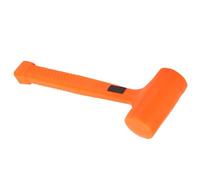 Odorkle Martillo de Golpe Muerto, PVC Goma Cara Blanda 1LB Núcleo de | Herramienta de Instalación sin Chispas, Ergonómico a Prueba de Golpes, Resistente a ácidos y álcalis, Uso en Minas