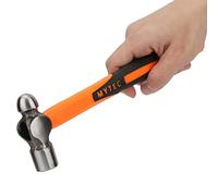 Odorkle Martillo Redondo de Bola, Mini Martillo de 0,5 Libras con Cabeza de Acero de Alto Carbono Tratado Térmicamente, Superficie Pulida, Construcción Sólida para Decoración de Emergencia