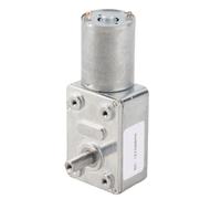 Odorkle Motor de Engranajes de 12 V CC Motor de Reducción de 100 RPM de Alto par con Eje de Salida Vertical Operación Reversible 10 Kg Cm para Abridor de Ventanas Abridor de Puertas Cabrestante en