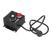Odorkle Regulador de Voltaje AC 4000W 0-220V Control Sin Escalones | Controlador SCR, Acero Laminado en Frio, Aleacion de Aluminio, Ventiladores y Calentadores, Lamparas de Tungsteno, Cargas