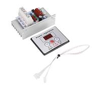 Odorkle Regulador de Voltaje SCR 10000W AC 220V Control de Velocidad | Regulador para Estufa Eléctrica, Calentador de Agua y Lámpara, Ajuste por Botón, Rectificador de 80A, Diseño de Disipador