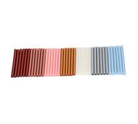 OEBUAFI 42 Barras de Pegamento Caliente de 7 X 100 Mm, Mini Barras de Pegamento Termofusible, de Pistola de con Fuerte Adherencia, No Tóxicas, Respetuosas con el Medio
