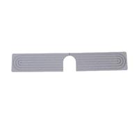 OEBUAFI Alfombrilla para Grifo de Diatomita con Pies Elevados, Protector contra Salpicaduras de Fregadero Absorbente de Agua de Secado Rápido, Almohadillas de Silicona Antideslizantes para (gris