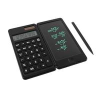 OEBUAFI Calculadora Científica con Pizarra de Escritura de 6 Pulgadas | Doble Alimentación Solar y Batería, Cuerpo Plegable de ABS, Pantalla de 10 Bits, 240 Funciones, para Hogar Oficina Estudiante