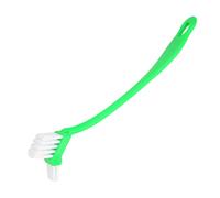OEBUAFI Cepillo de Limpieza Universal de Doble Cabezal con Dureza Moderada para Limpieza de Cocina y Baño, Cepillo de Largo de 12,2 Pulgadas para Botellas y Tazas, Verde