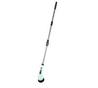 OEBUAFI Cepillo Eléctrico Inalámbrico para Fregar, Longitud Ajustable para Limpieza Profunda, Azulejos de Bañera, Ventanas, Material ABS, 9 Cabezales Reemplazables