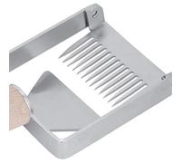 OEBUAFI Herramienta de Apicultura con Horquilla para Destapar de Acero Inoxidable, Raspador de Panal con de Madera para Inspección de Colmenas y Eliminación de Tapas