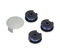 OEBUAFI Juego de Carrete y Tapa para Desbrozadora, Repuesto de Línea | Plástico ABS, Estructura Duradera, Instalación Fácil, Apto para OLT1825.