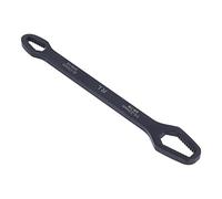 OEBUAFI Llave Universal Autoajustable 8-22 Mm, Diseño de Doble Extremo de | Cromado, Acero Pulido Antioxidante, Construcción de Acero 45#, para Reparación de Hogar Automóvil Motocicleta, 8-13 Mm y