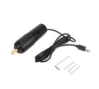 OEBUAFI Mini Taladro, Pequeño Taladro Eléctrico, Herramientas Rotativas USB de Mano con 3 Brocas de Precisión para Placa de Circuito de Madera y Plástico