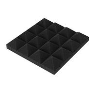 OEBUAFI Paneles de Espuma Acústica para Estudio, Azulejos Piramidales de Insonorización, Paneles de Absorción de Sonido con Esponja de Poliuretano para Pared, Oficina y (Retardante de llama