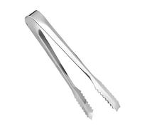 OEBUAFI Pinza para Hielo de Acero Inoxidable 304, Seguridad Alimentaria, Utensilio de Cocina para Azúcar, Hielo, Pasteles, Ensalada, Barbacoa, Ideal para Bares, Panaderías (Espejo brillante)