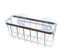 OEBUAFI Soporte para Esponja de Acero Inoxidable con Ventosa, Rejilla para Fregadero de Secado Rápido para Esponjas y Cepillos, Organizador de Cocina Ideal para Limpieza y Comodidad
