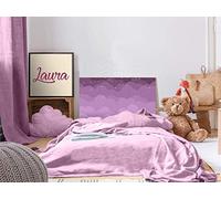 Oedim Cabecero Cama Cartón Ecólogico Nido de Abeja Infantil Nube 100x60cm | Disponible en Varias Medidas | Cabecero Ligero, Elegante, Resistente y Económico